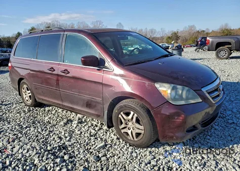 2007 Honda Odyssey Exl z USA, uszkodzony, nr VIN 5FNRL38777B434963